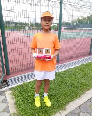 Tennis lesson
